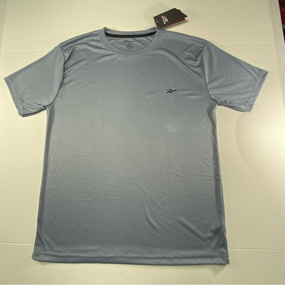 Reebok SS Tech T- Shirt Light Gray Men's Size XL NEW